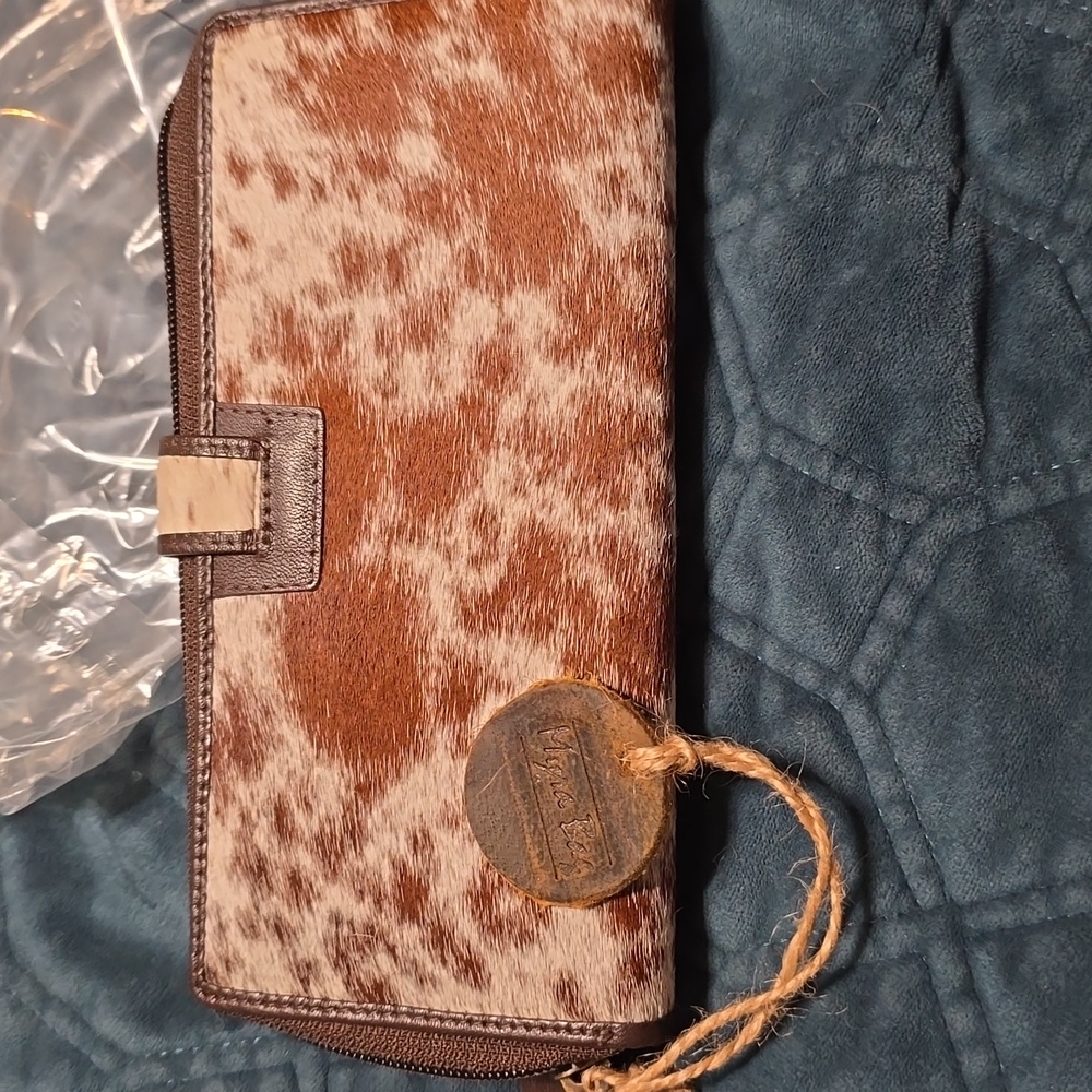 Myra Bag - Chestnut Tones Wallet Hairon